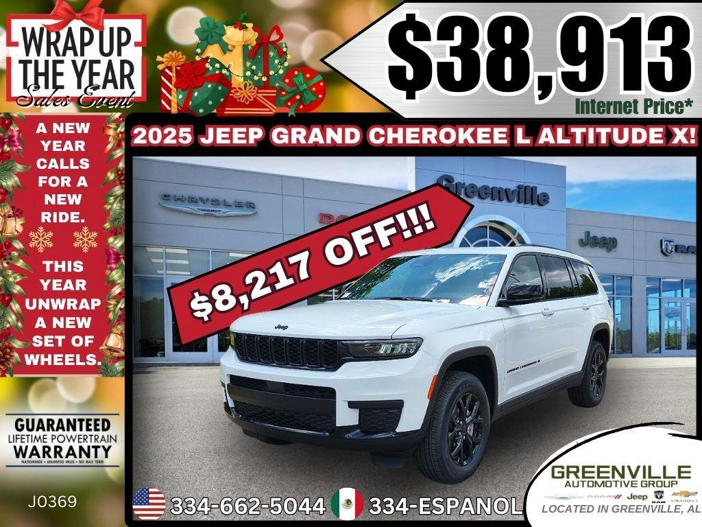 new 2025 Jeep Grand Cherokee L car, priced at $38,913