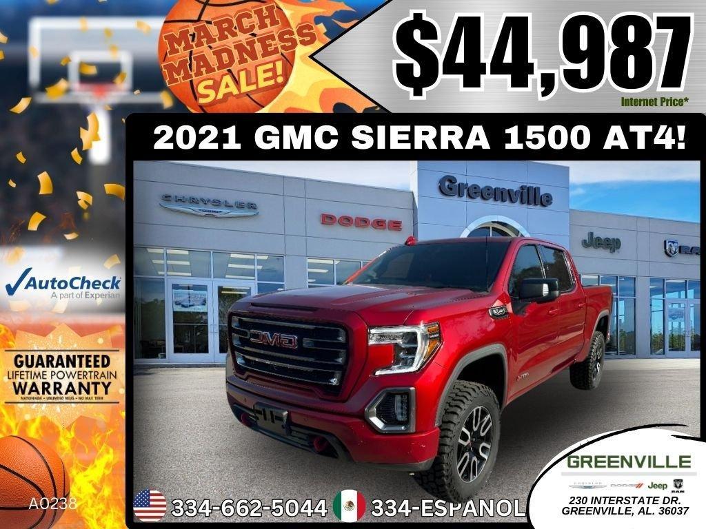 used 2021 GMC Sierra 1500 car, priced at $44,987