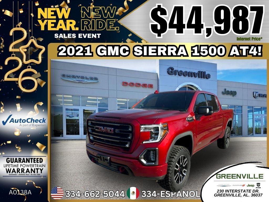used 2021 GMC Sierra 1500 car, priced at $44,987