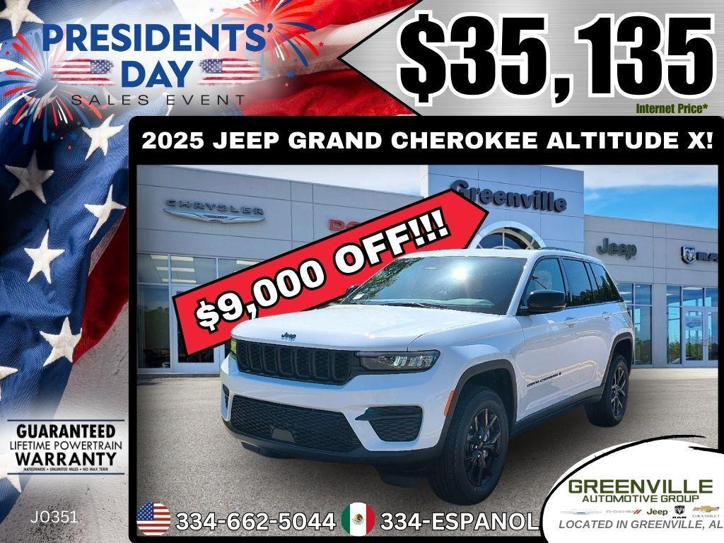 new 2025 Jeep Grand Cherokee car, priced at $35,135