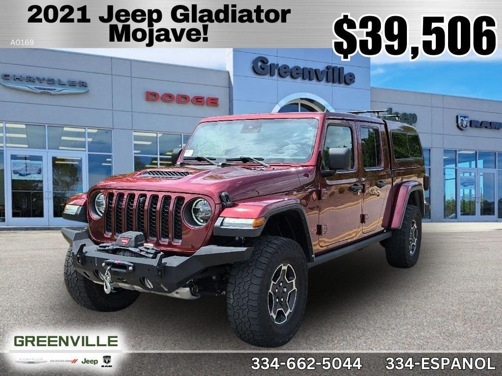 used 2021 Jeep Gladiator car, priced at $39,506