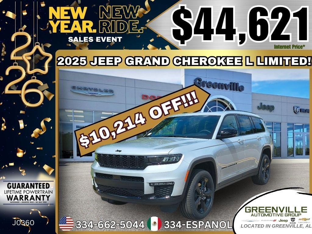 new 2025 Jeep Grand Cherokee L car, priced at $46,621