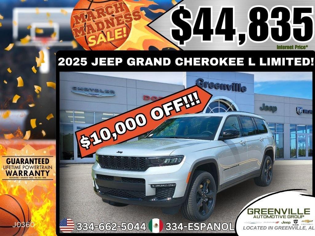 new 2025 Jeep Grand Cherokee L car, priced at $44,835