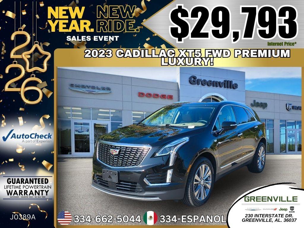 used 2023 Cadillac XT5 car, priced at $29,793
