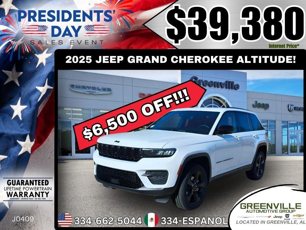 new 2025 Jeep Grand Cherokee car, priced at $39,380