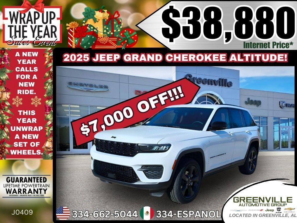new 2025 Jeep Grand Cherokee car, priced at $38,880