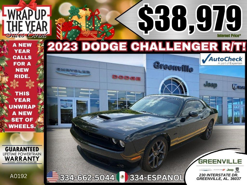 used 2023 Dodge Challenger car, priced at $38,979