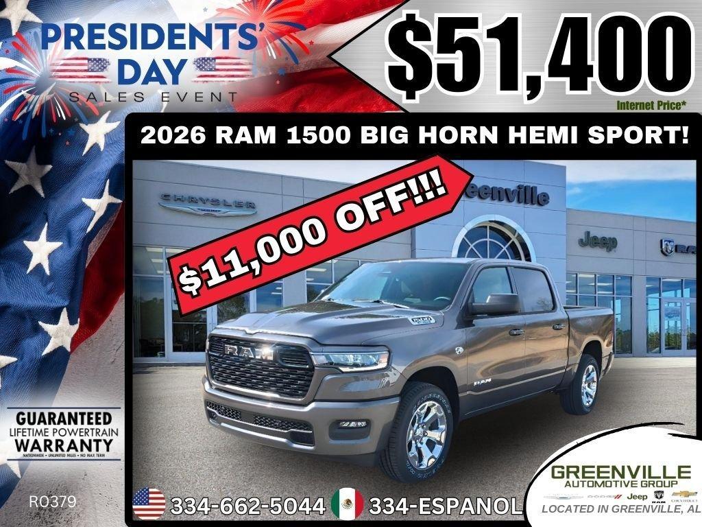new 2026 Ram 1500 car, priced at $51,400