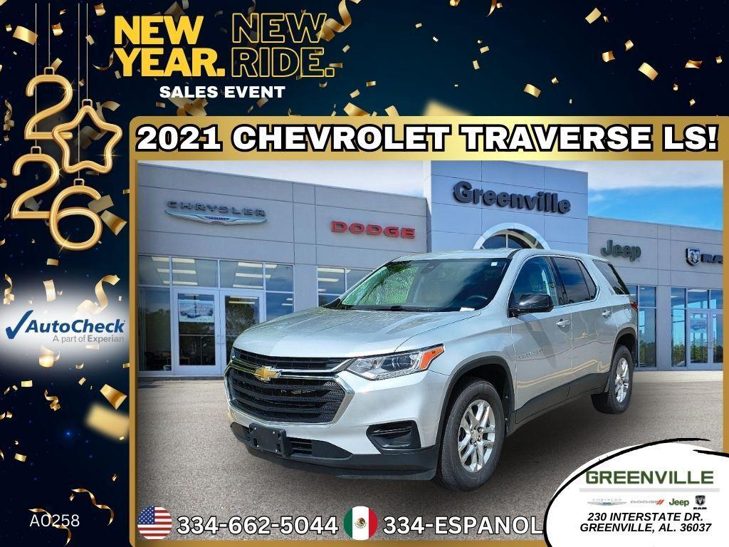 used 2021 Chevrolet Traverse car