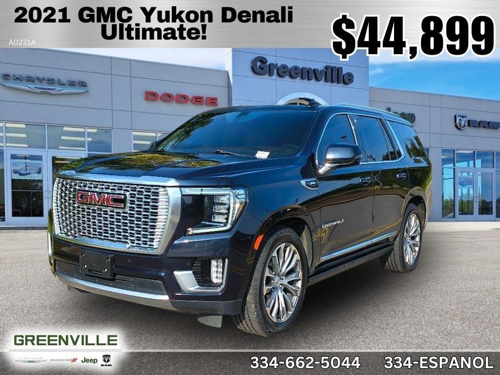 used 2021 GMC Yukon car, priced at $44,899
