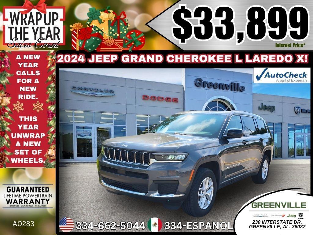 used 2024 Jeep Grand Cherokee L car, priced at $33,899