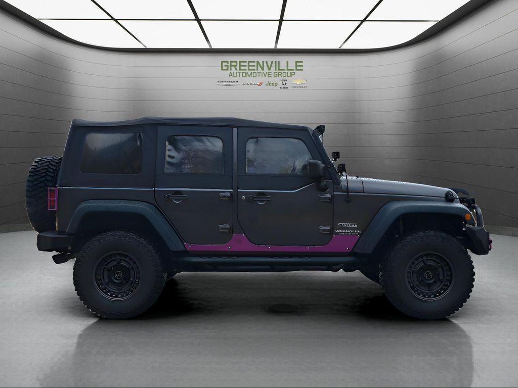 used 2016 Jeep Wrangler Unlimited car, priced at $22,843