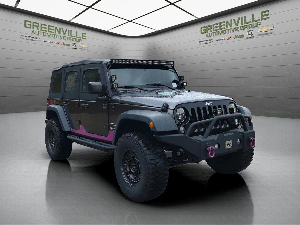 used 2016 Jeep Wrangler Unlimited car, priced at $22,843