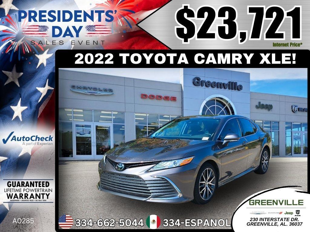 used 2022 Toyota Camry car, priced at $23,721