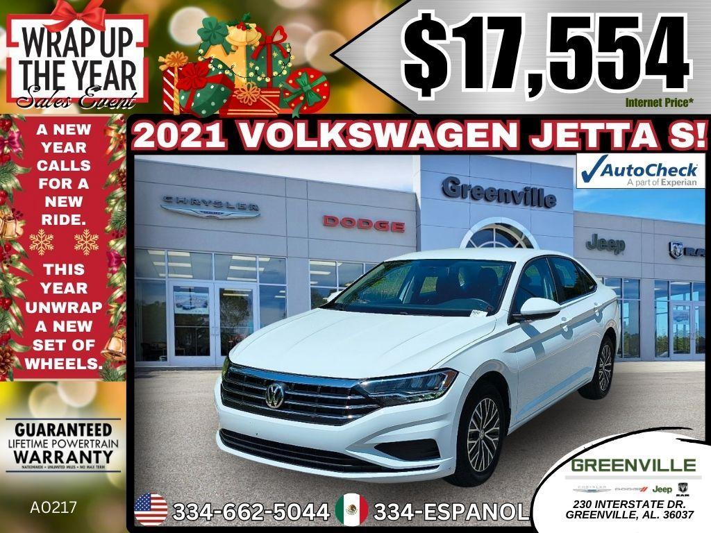 used 2021 Volkswagen Jetta car, priced at $17,554