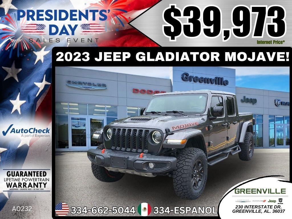 used 2023 Jeep Gladiator car, priced at $39,973