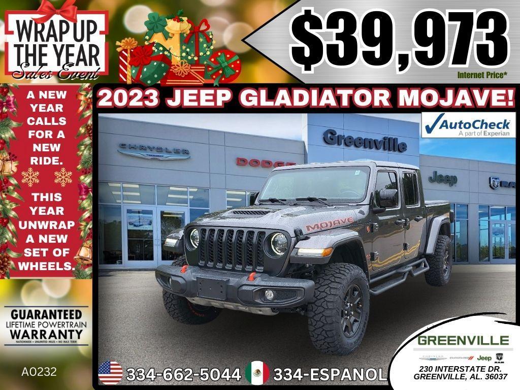 used 2023 Jeep Gladiator car, priced at $39,973