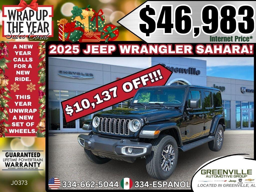 new 2025 Jeep Wrangler car, priced at $46,983