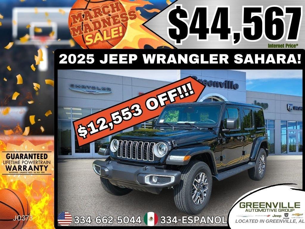 new 2025 Jeep Wrangler car, priced at $44,567