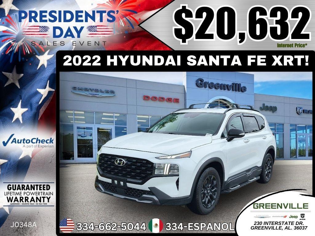 used 2022 Hyundai Santa Fe car, priced at $20,632