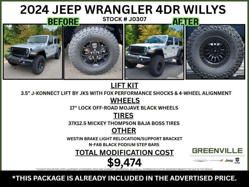 new 2024 Jeep Wrangler car, priced at $62,534