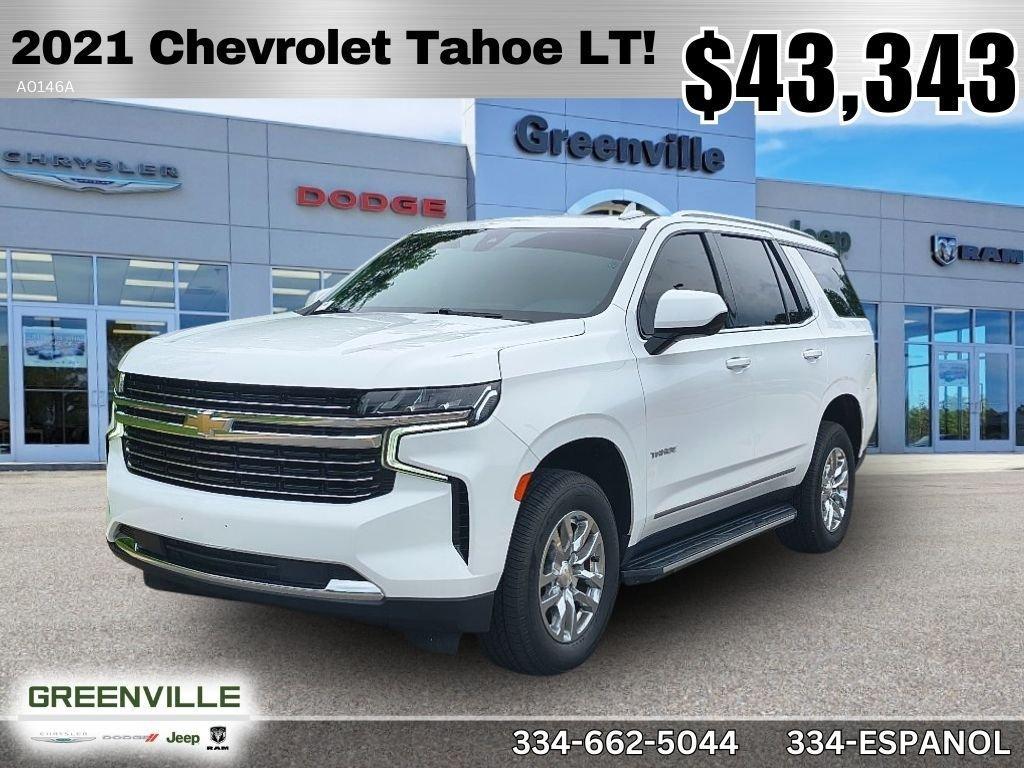 used 2021 Chevrolet Tahoe car, priced at $43,343