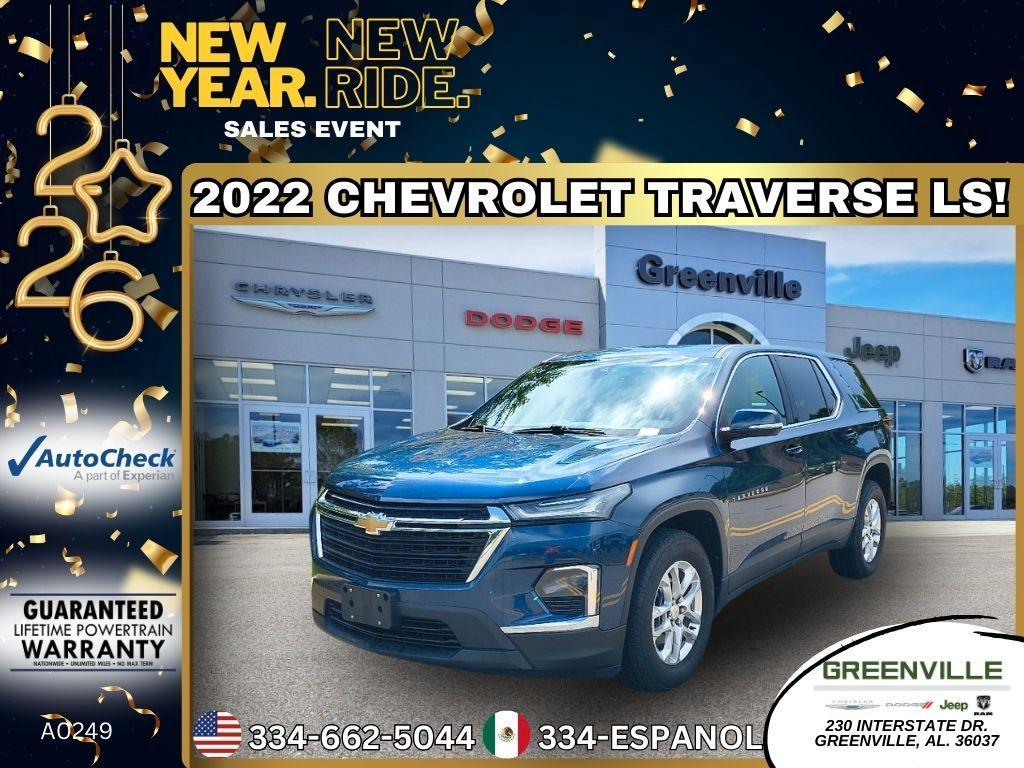 used 2022 Chevrolet Traverse car