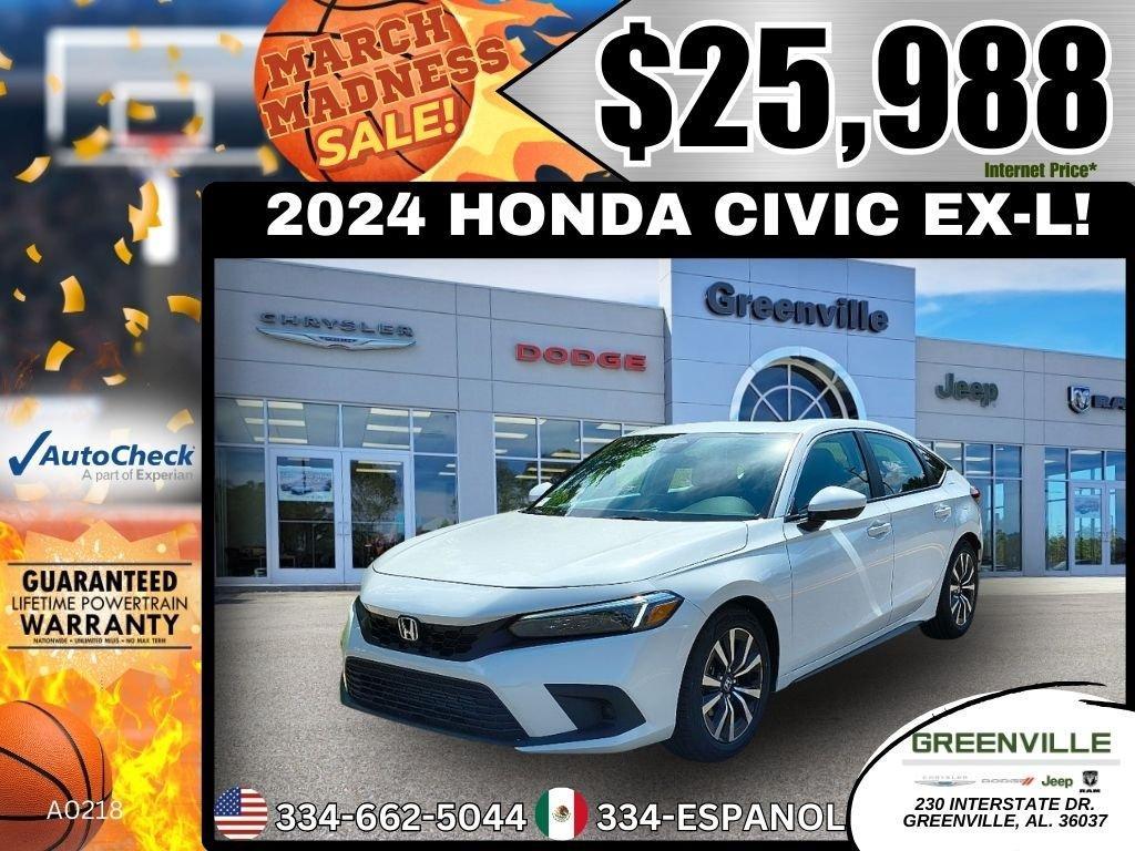used 2024 Honda Civic car, priced at $25,988