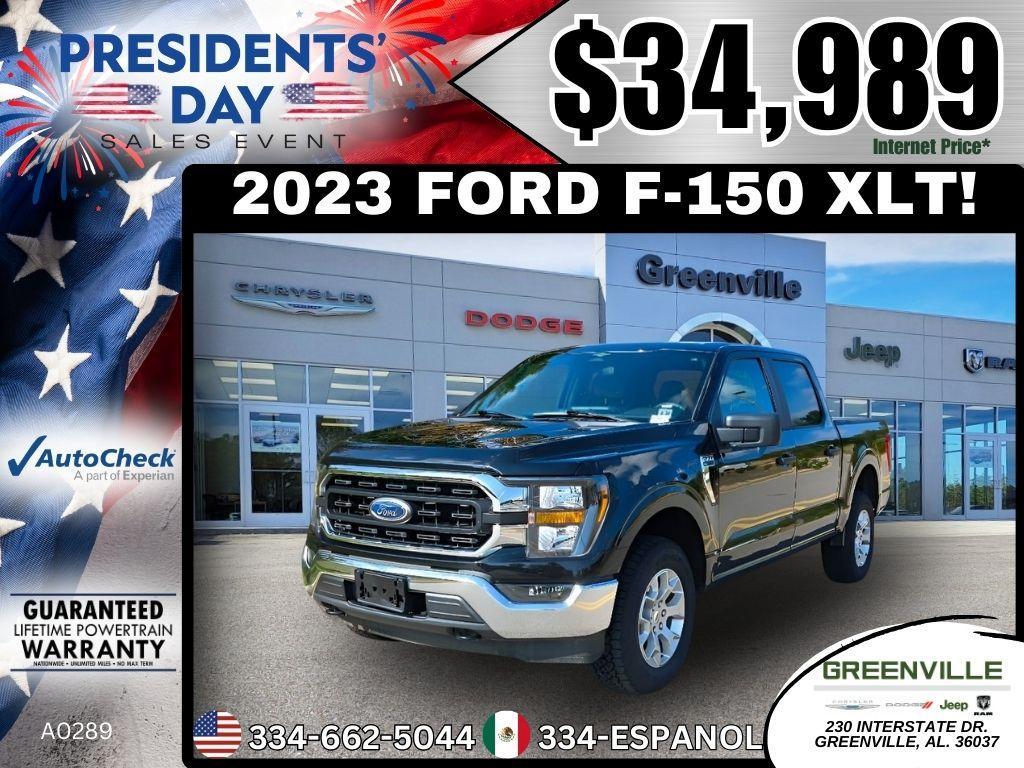 used 2023 Ford F-150 car, priced at $34,989