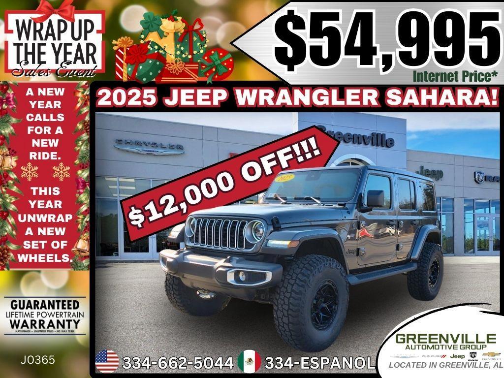 new 2025 Jeep Wrangler car, priced at $54,995