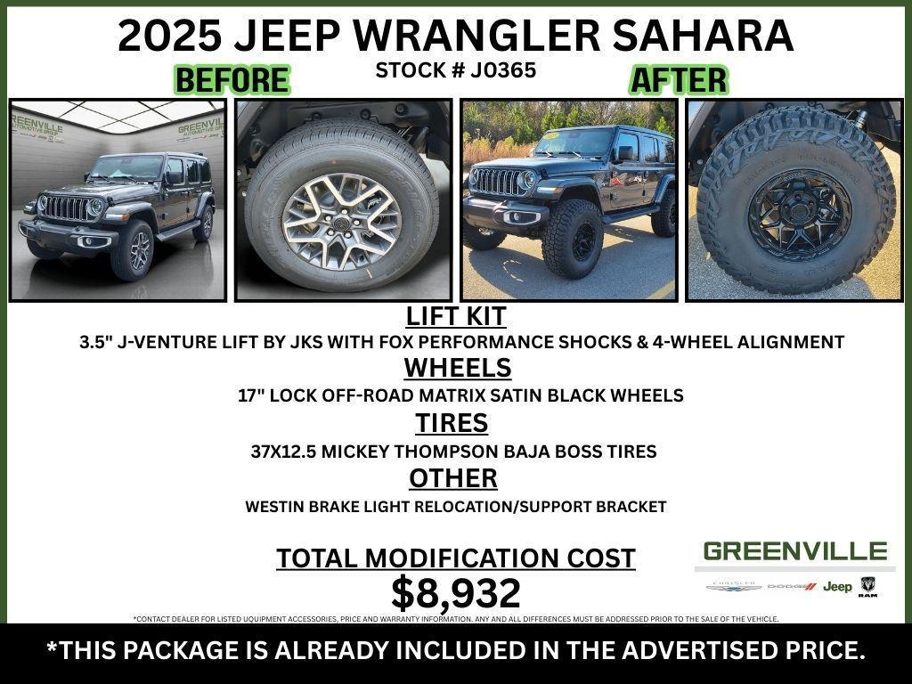 new 2025 Jeep Wrangler car, priced at $53,995
