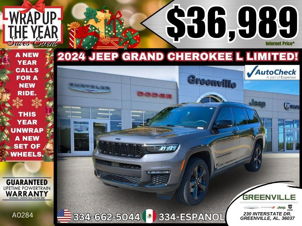 used 2024 Jeep Grand Cherokee L car, priced at $36,989