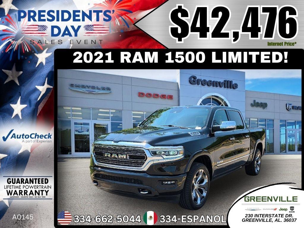 used 2021 Ram 1500 car, priced at $42,476