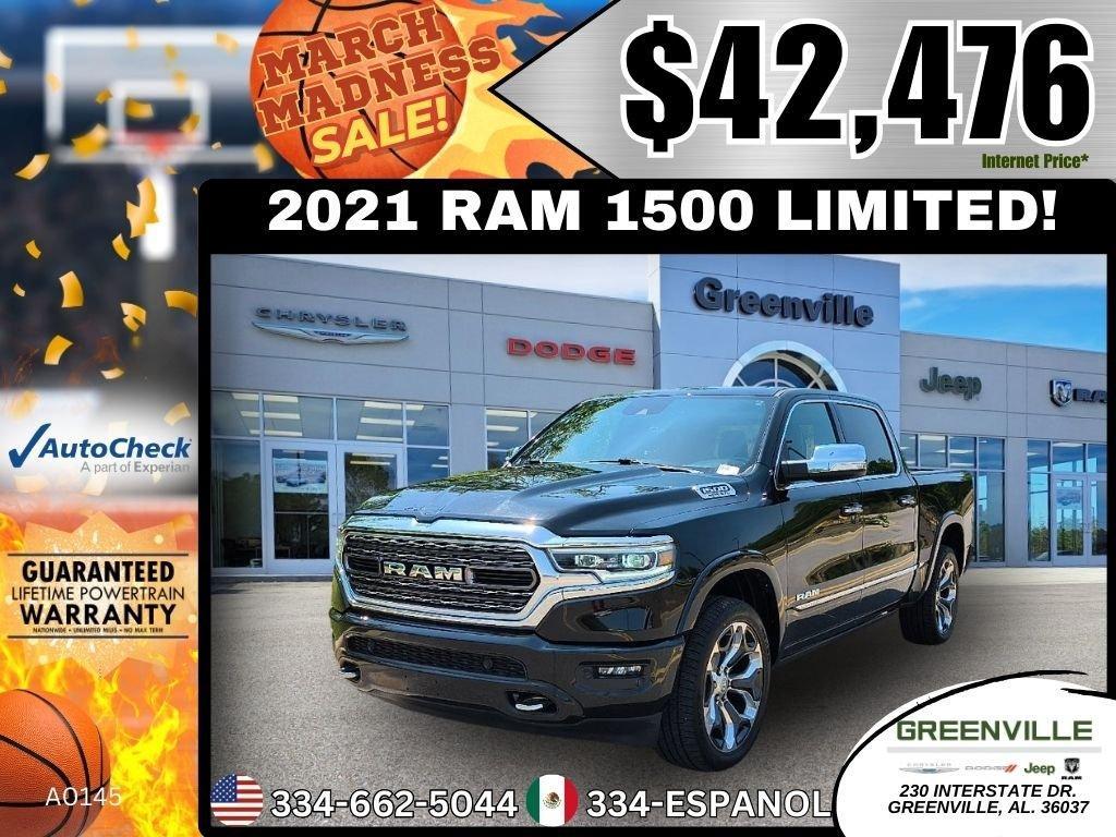 used 2021 Ram 1500 car, priced at $42,476