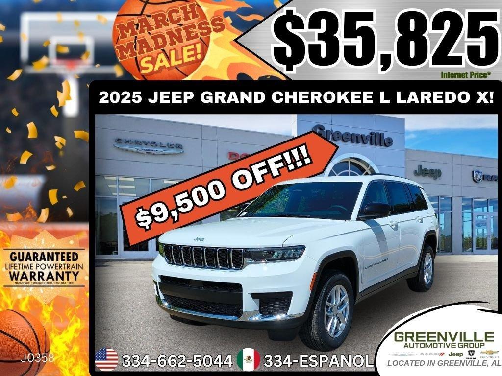new 2025 Jeep Grand Cherokee L car, priced at $35,825