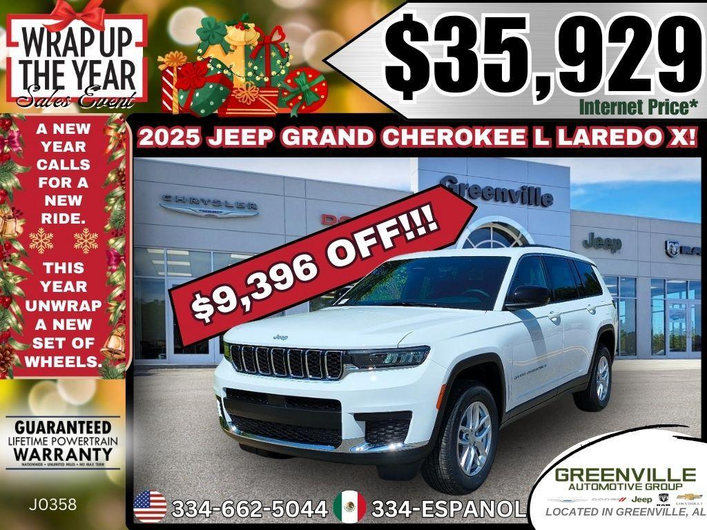 new 2025 Jeep Grand Cherokee L car, priced at $35,929