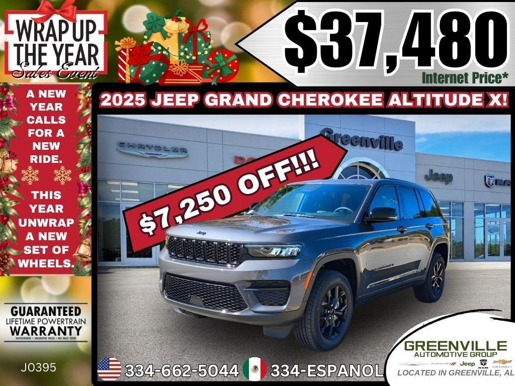 new 2025 Jeep Grand Cherokee car, priced at $37,480