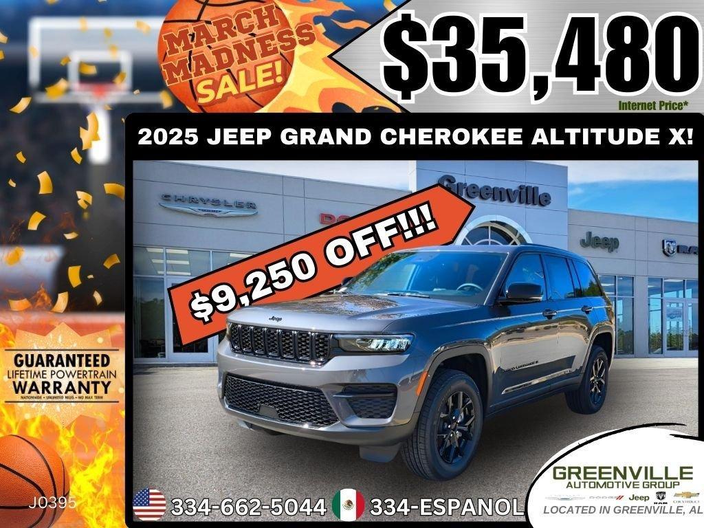 new 2025 Jeep Grand Cherokee car, priced at $35,480