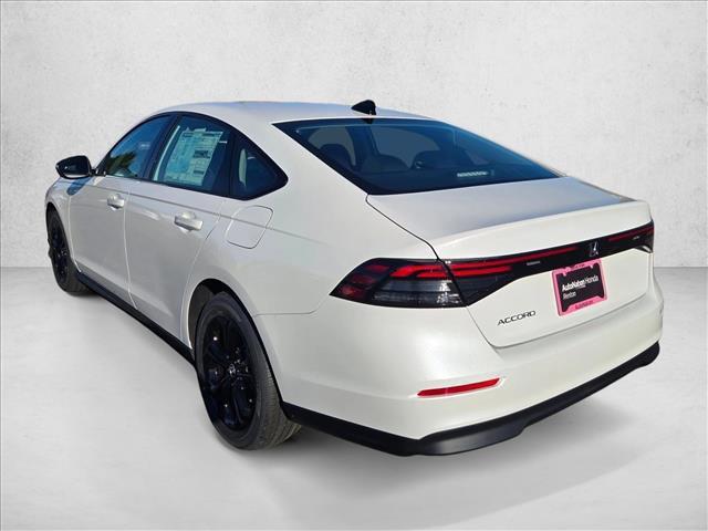 new 2025 Honda Accord car, priced at $32,210