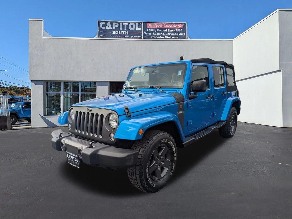 used 2016 Jeep Wrangler Unlimited car, priced at $19,500