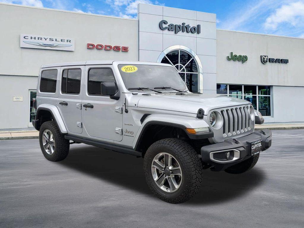 used 2023 Jeep Wrangler car, priced at $29,874