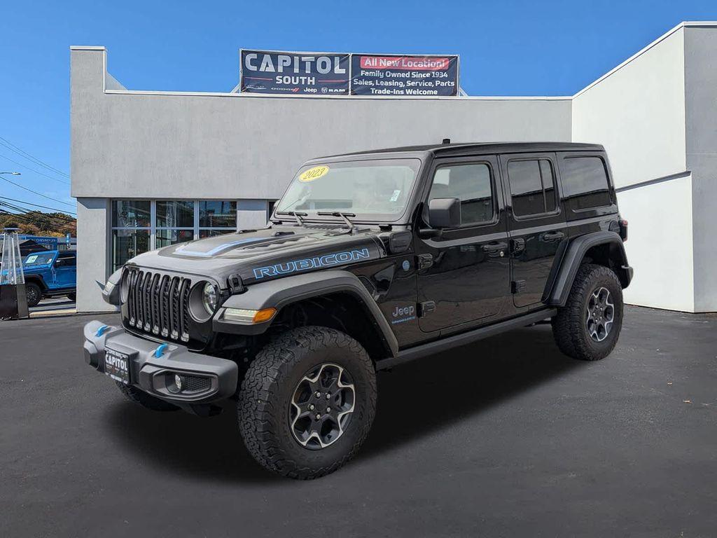 used 2023 Jeep Wrangler 4xe car, priced at $32,514