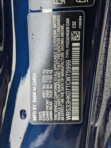 new 2026 BMW M4 car, priced at $96,975