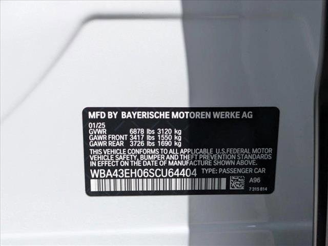 new 2025 BMW 750e car, priced at $114,575