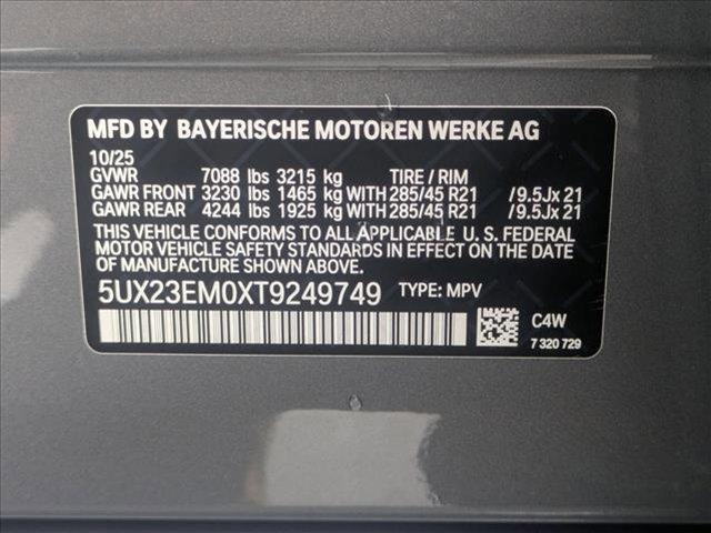 new 2026 BMW X7 car, priced at $99,240