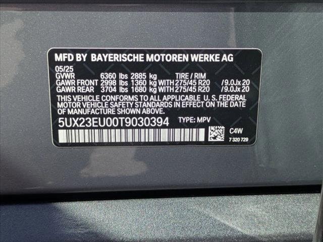 used 2026 BMW X5 car, priced at $76,625