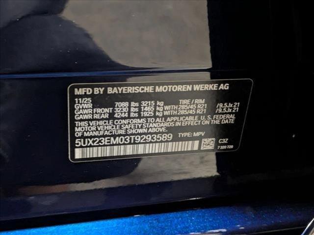 new 2026 BMW X7 car, priced at $96,815