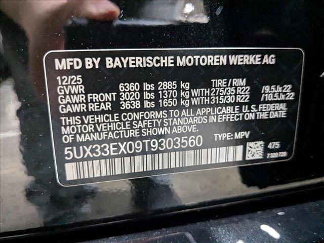 new 2026 BMW X6 car, priced at $88,825