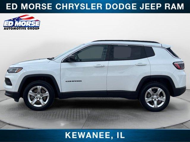 used 2023 Jeep Compass car, priced at $20,300