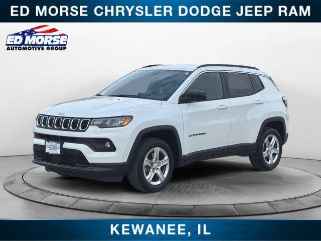used 2023 Jeep Compass car, priced at $20,300